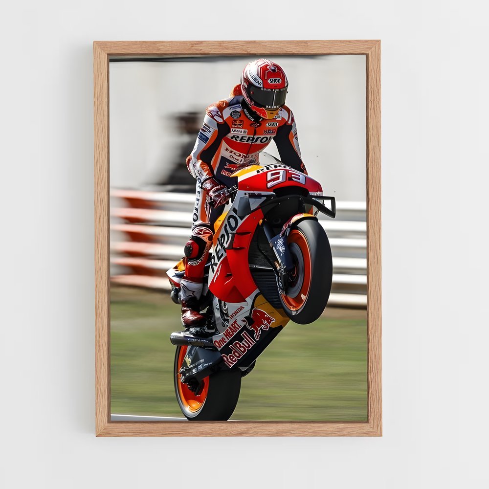Poster captivant Rs-gp motogp – affiche Aprilia (vue 4)
